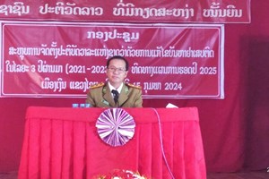 3 ປີເມືອງເງິນ ຈັດຕັ້ງປະຕິບັດວາລະແຫ່ງຊາດ ແກ້ໄຂບັນຢາເສບຕິດ