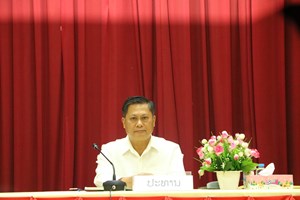 ຄະນະກວດກາພັກ-ລັດ ແຂວງຈຳປາສັກ ຊຸກຍູ້ວຽກງານຮອບດ້ານຢຸ່ນະຄອນປາກເຊ