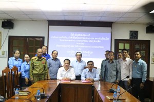 ນະຄອນປາກເຊ ຮ່ວມມື ກຳຈັດຂີ້ເຫື່ຍອເຂດເທດສະບານ