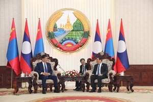 ນາຍົກລັດຖະມົນຕີ ຕ້ອນຮັບການຢ້ຽມຢາມພົບປະຂອງ ປະທານາທິບໍດີ  ມົງໂກລີ