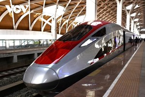 ອິນໂດເນເຊຍ ເປີດນຳໃຊ້ລົດໄຟຄວາມໄວສູງ