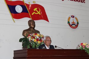 ສນຊ ປາຖະກະຖາວັນເກີດປະທານ ຄຳໄຕ ສີພັນດອນ ຄົບຮອບ 100 ປີ