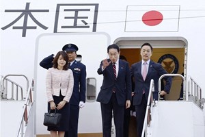 ນາຍົກລັດຖະມົນຕີ ຍີ່ປຸ່ນ ເດີນທາງຢ້ຽມຢ້າມ ອາເມຣິກາ ຢ່າງເປັນທາງການ