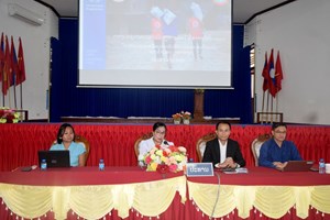 ອົງການກາແດງ ປະເມີນຄືນຜົນຂອງການແຈກຢາຍເຂົ້າສານຈ້າວ ໃຫ້ 7 ເມືອງຂອງແຂວງສາລະວັນ