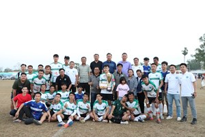 ສໍາເລັດການແຂ່ງຂັນກິລາ ແລະ ປະກວດນາງສາວອາພອນເຜົ່າ