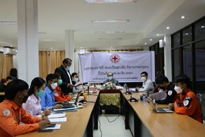 ປີນີ້ ກາແດງກຽມພ້ອມຫຼາຍດ້ານຊ່ວຍເຫຼືອວຽກງານສຸກເສີນໄພພິບັດ