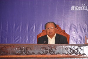 ຫ້ອງວ່າການແຂວງສາລະວັນ ສະຫຼຸບວຽກງານປະຈໍາປີ 2023