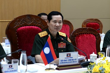 ກະຊວງປ້ອງກັນປະເທດລາວ-ຫວຽດນາມ ພົບປະແລກປ່ຽນນະໂຍບາຍປ້ອງກັນຊາດ ຄັ້ງທີ VI