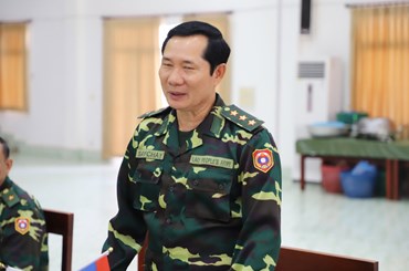 ຮອງລັດຖະມົນຕີກະຊວງປ້ອງກັນປະເທດ ຮັບຟັງແຜນການຊ້ອມຮົບຮ່ວມລາວ-ຣັດເຊຍ