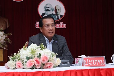 ສະຫາຍ ວັນໄຊ ພອງສະຫວັນ ເຄື່ອນໄຫວຢ້ຽມຢາມ ແລະ ເຮັດວຽກຢູ່ເມືອງຍອດອູ