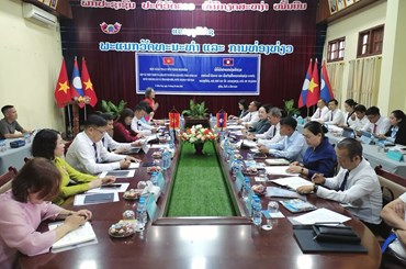 ອຸດົມໄຊ ແລະ ດຽນບຽນ ຫາລືການຮ່ວມມື ດ້ານການທ່ອງທ່ຽວ
