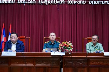 ກອງປະຊຸມວາງມາດຕະການຕ້ານສະກັດກັ້ນ ແລະ ປາບປາມອາຊະຍາກຳສັດປ່າຂ້າມຊາດ