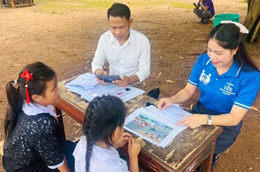 ສ​ສກເລີ່ມຄົ້ນຄວ້າ ປັດໄຈທີ່ຊ່ວຍສົ່ງເສີມທັກສະພາສາລາວ ແລະ ການຮູ້ໜັງສືຂອງນັກຮຽນຊັ້ນ​ປະ​ຖົມ