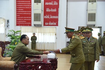 ວສປ ປິດຊຸດບຳລຸງວຽກງານນຳພາ-ບັນຊາ ວິຊາສະເພາະສັນຕິບານລະບົບ 45 ວັນ ຮຸ່ນທີ ll