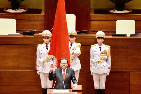 ທ່ານ ເຈິ່ນແທັງເໝີ້ນ ຮັບດຳລົງຕຳແໜ່ງປະທານສະພາແຫ່ງຊາດຫວຽດນາມ ຊຸດທີ 16