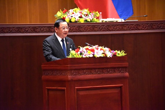 ທ່ານ ສອນໄຊ ສີພັນດອນ ໄດ້​ຮັບ​ການ​ເລືອກ​ຕັ້ງ ເປັນນາຍົກລັດຖະມົນຕີ ອີກ​ໜຶ່ງ​ສະ​ໄໝ