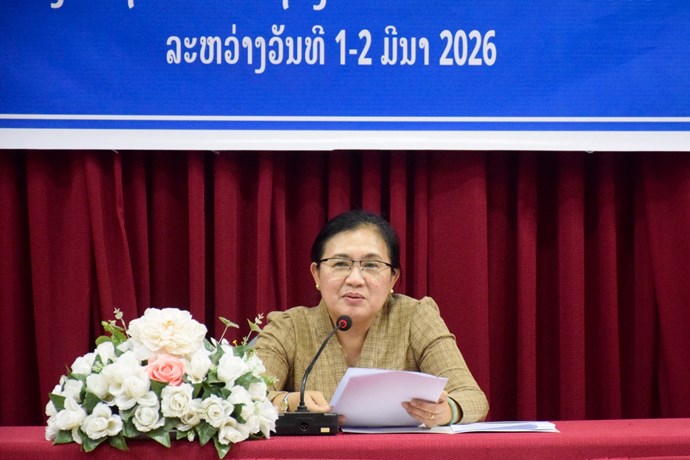 ຮອງລັດຖະມົນຕີກະຊວງສືກສາທິການ ແລະ ກິລາ ເຄື່ອນໄຫວເຮັດວຽກຢູ່ແຂວງສາລະວັນ