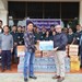 ບໍລິສັດໄຟຟ້າຫົງສາ ຈຳກັດ ມອບເຄື່ອງຊ່ວຍເຫຼືອໄພພິບັດນໍ້າຖ້ວມ ຢູ່ເມືອງເງິນ