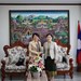 ຮອງລັດຖະມົນຕີ ຕ້ອນຮັບທູດ ສປ ຈີນ ເຂົ້າຢ້ຽມພົບປະ