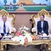 ຫົວໜ້າ ອອປສ ຕ້ອນຮັບຄະນະຜູ້ແທນມະຫາວິທະຍາໄລສ້າງຄູກວາງຊີ