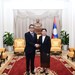 ຮອງປະທານປະເທດ ຕ້ອນຮັບທູດມາເລເຊຍເຂົ້າຢ້ຽມຂໍ່ານັບອໍາລາ