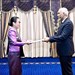 ເອກອັກຄະລັດຖະທູດ ສປປ ລາວ ຍື່ນສານຕາຕັ້ງ ຕໍ່ ປະທານາທິບໍດີ ສາທາລະນະລັດ ມານດີບ