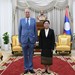 ຮອງປະທານປະເທດ ຕ້ອນຮັບທູດອິສຣາແອນ ເຂົ້າຢ້ຽມຂໍ່ານັບອຳລາ