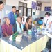ຄະນະແພດ ກອງທັບປົດປ່ອຍປະຊາຊົນຈີນ ເຄື່ອນໄຫວກວດສຸຂະພາບໃຫ້ປະຊາຊົນ  ຢູ່ໂຮງໝໍຊຸມຊົນເມືອງສະໜາມໄຊ