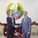 ຮອງນາຍົກຕ້ອນຮັບເອກອັກຄະຣາຊະທູດຣາຊະອານາຈັກຊູແອດ ປະຈໍາລາວ