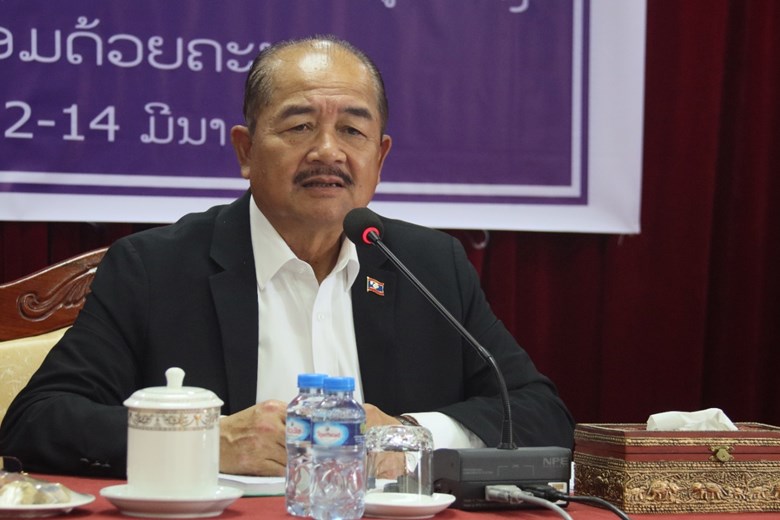 ປະທານ ສນຊ ເຄື່ອນໄຫວຊີ້ນຳບາງວຽກງານ ແຂວງຫຼວງພະບາງ