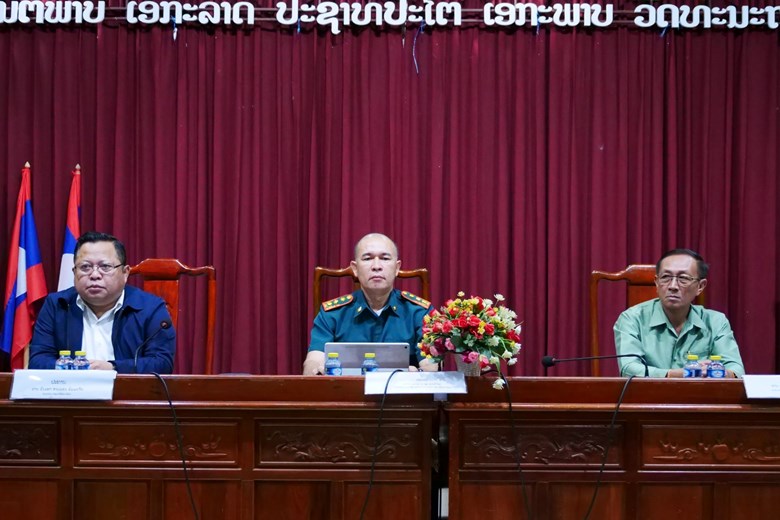 ກອງປະຊຸມວາງມາດຕະການຕ້ານສະກັດກັ້ນ ແລະ ປາບປາມອາຊະຍາກຳສັດປ່າຂ້າມຊາດ
