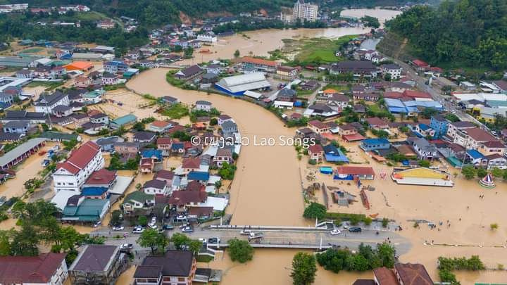 7 ບ້ານຂອງເມືອງຊໍາເໜືອ ໄດ້ຮັບຜົນກະທົນໜັກຈາກໄພນໍ້າຖ້ວມ