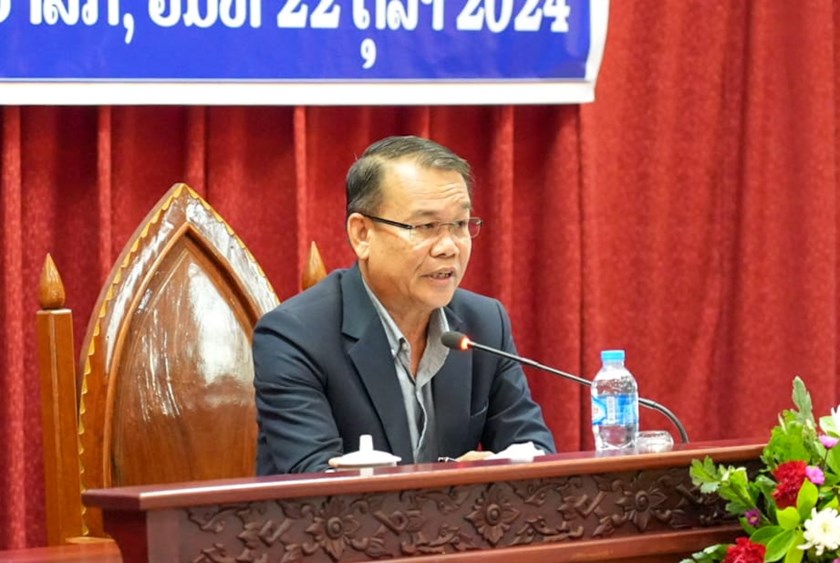 ກອງປະຊຸມອົງການປົກຄອງແຂວງ ຈຳປາສັກ ປະຈຳ 9 ເດືອນ ປີ 2024