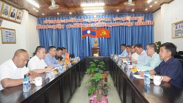 ເມືອງບຸນເໜືອ ແລະ ເມືອງຫຼ້າ ພົບປະແລກປ່ຽນບົດຮຽນຮ່ວມກັນ.