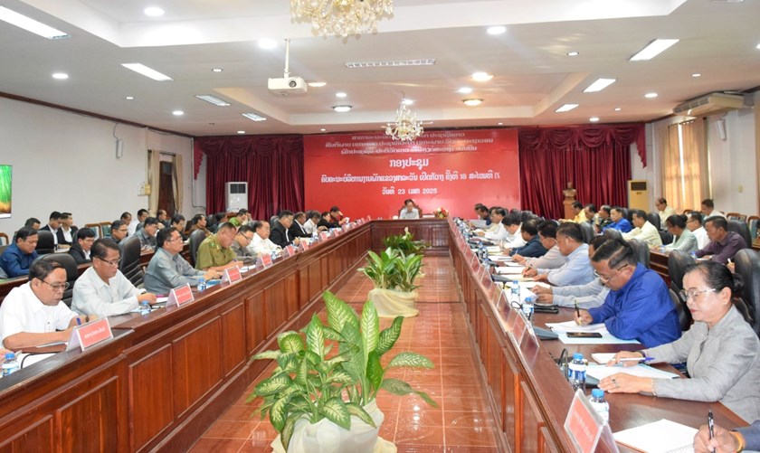 ສາລະວັນ ດຳເນີນກອງປະຊຸມຄົບຄະນະບໍລິຫານງານພັກແຂວງ ຄັ້ງ 18 ສະໄໝທີ IX