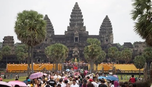 ໄຕ​ມາດ​ທຳ​ອິດຂອງປີນີ້ ​ມີ​ຊາວ​ຕ່າງປະ​ເທດ 1.83 ລ້ານ​ຄົນ ​ໄປ​ຢ້ຽມຢາມ​ກຳປູ​ເຈຍ