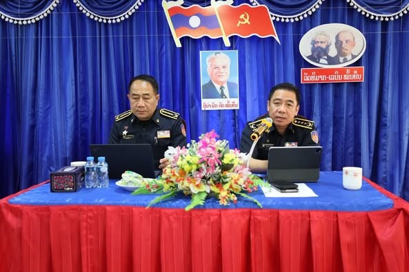 ພາສີແຂວງຄໍາມ່ວນ ອົບຮົມການນໍາໃຊ້ລະບົບຄຸ້ມຄອງສາງພາສີທັນສະໄໝ