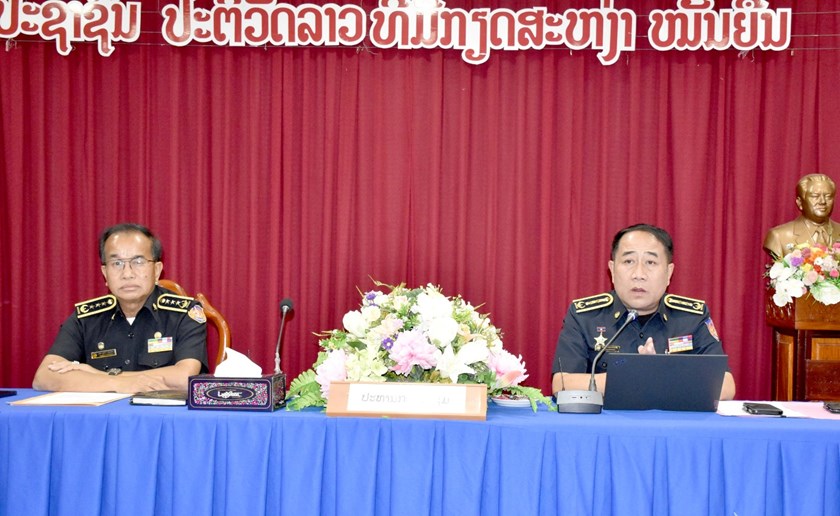 ເປີດນຳໃຊ້ລະບົບຄຸ້ມຄອງສາງພາສີທັນສະໄໝທີ່ແຂວງສະຫວັນນະເຂດ