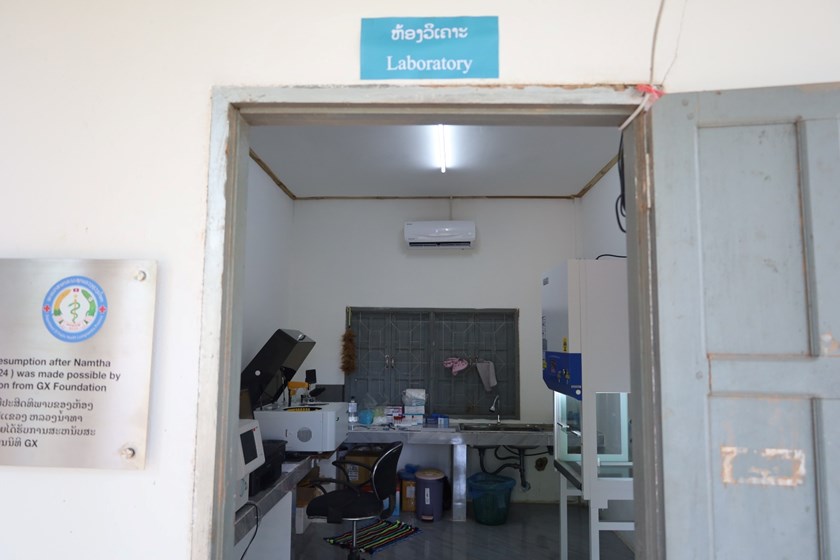 ຫຼວງນໍ້າທາເປີດບໍລິການ ຫ້ອງກວດພະຍາດ