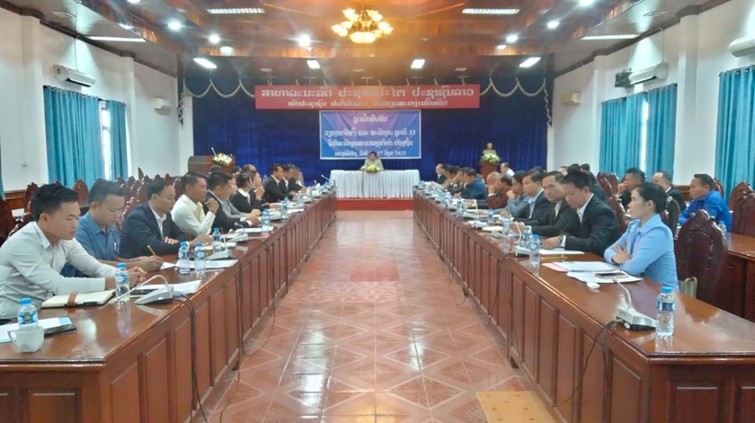 ກະຊວງຍຸຕິທຳ ສໍາມະນາວຽກງານຈັດຕັ້ງ ແລະ ພະນັກງານຢູ່ແຂວງ ບໍລິຄຳໄຊ
