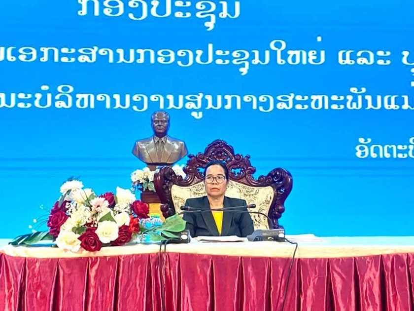 ອັດຕະປື ທາບທາມບຸກຄະລາກອນຈະສະໝັກເຂົ້າເປັນຄະນະບໍລິຫານງານສູນກາງສະຫະພັນແມ່ຍິງລາວ ສະໄໝທີ lX
