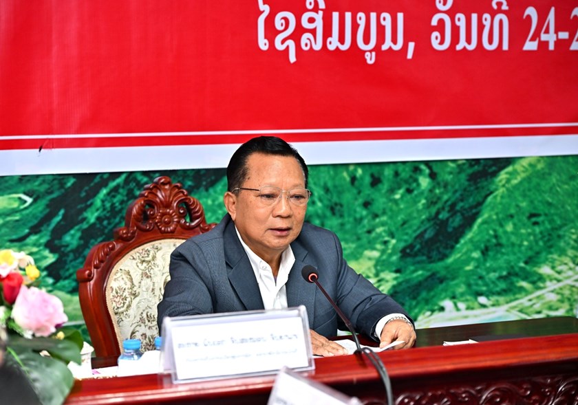 ຄະນະບໍລິຫານງານພັກແຂວງໄຊສົມບູນດໍາເນີນຊີວິດການເມືອງທ້າຍສະໄໝທີ I