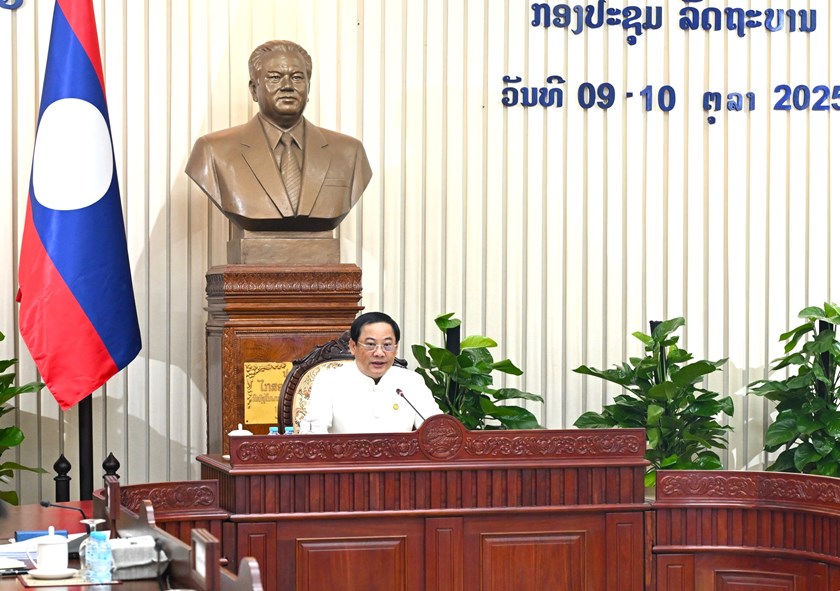 ເປີດກອງປະຊຸມສະໄໝສາມັນຂອງລັດຖະບານ ປະຈຳເດືອນກັນຍາ 2025