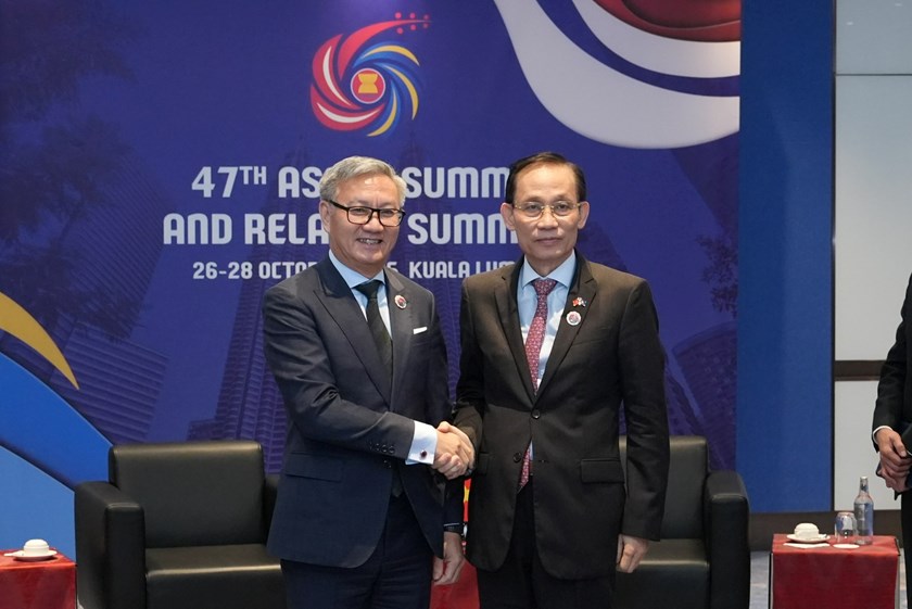 ລມຕ ກະຊວງການຕ່າງປະເທດ ລາວ ແລະ ຫວຽດນາມ ພົບປະປຶກສາຫາລືເພື່ອເສີມຂະຫຍາຍການພົວພັນຮ່ວມມື