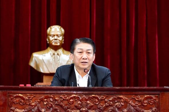 ການນຳແຂວງຫຼວງພະບາງ ເນັ້ນໃຫ້ນັກກິລາ ຄວ້າຫຼຽນລາງວັນໃຫ້ໄດ້ຕາມເປົ້າໝາຍ ໃນນະຄອນຫຼວງວຽງຈັນເກມ 2025