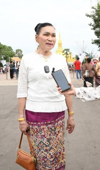 ງານບຸນນະມັດສະການພະທາດຫຼວງວຽງຈັນປີນີ້ ມວນຊົນຮ່ວມຮັກສາໄດ້ຮີດຄອງປະເພນີ