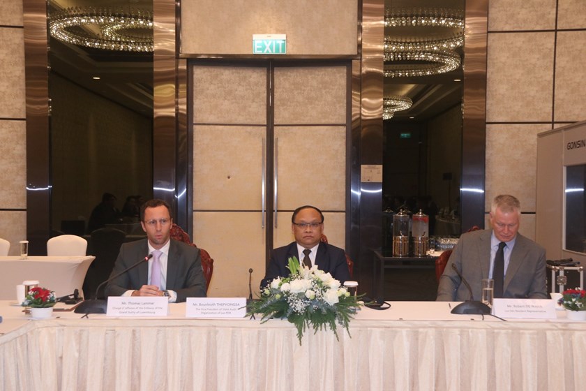 ຮັບຮອງຫຼັກການວິໄສທັດ, ຍຸດທະສາດ ແລະ ແຜນພັດທະນາອົງການກວດສອບແຫ່ງລັດ