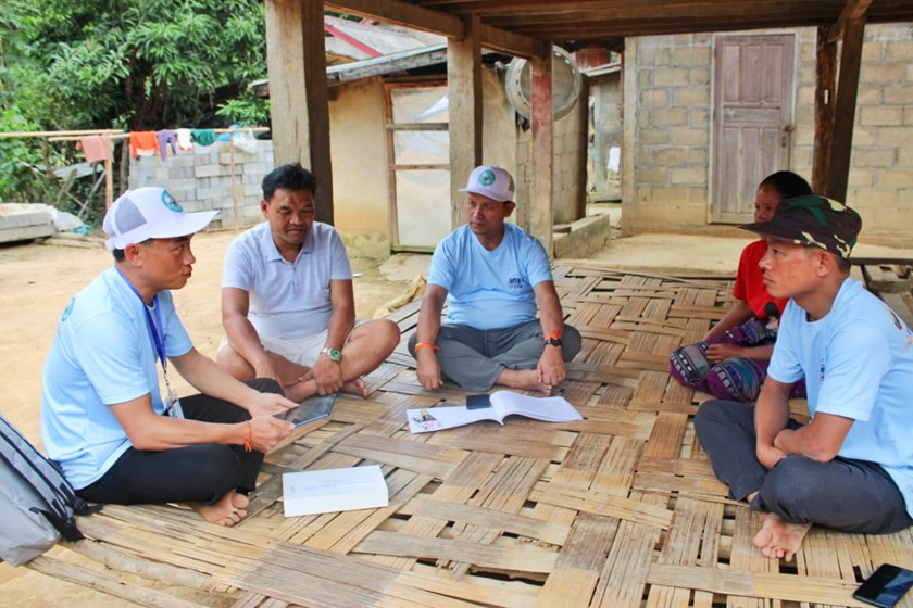 ການນຳເມືອງວຽງຄຳ ຕິດຕາມການສໍາຫຼວດພົນລະເມືອງ ແລະ ທີ່ຢູ່ອາໄສ