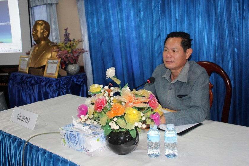 ຄໍາມ່ວນ ເຜີຍແຜ່ວຽກງານຄວາມປອດໄພ ແລະ ສຸຂະພາບແຮງງານ