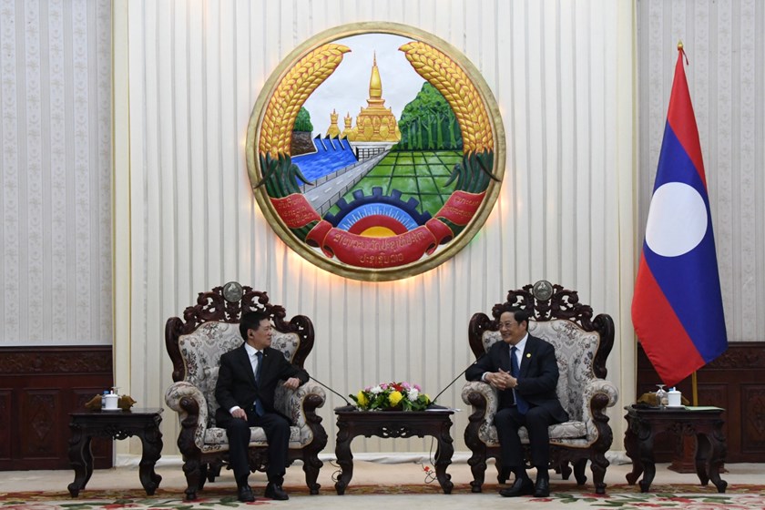 ນາຍົກລັດຖະມົນຕີ ຕ້ອນຮັບ ຮອງນາຍົກລັດຖະມົນຕີ ສສ ຫວຽດນາມ